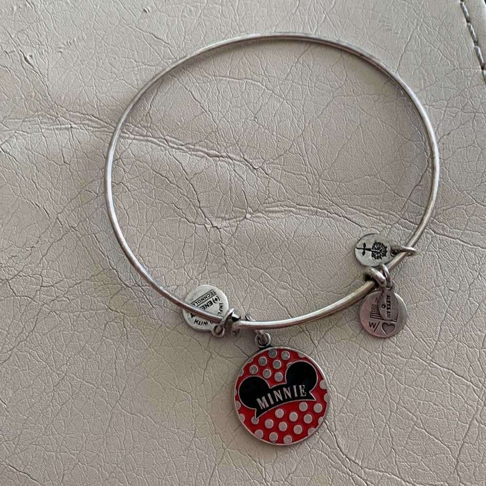 Alex and Ani silver Minnie bracelet